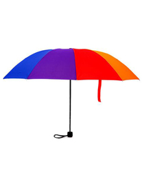 遮阳 防晒彩虹伞