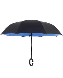 创意免持式长柄雨伞
